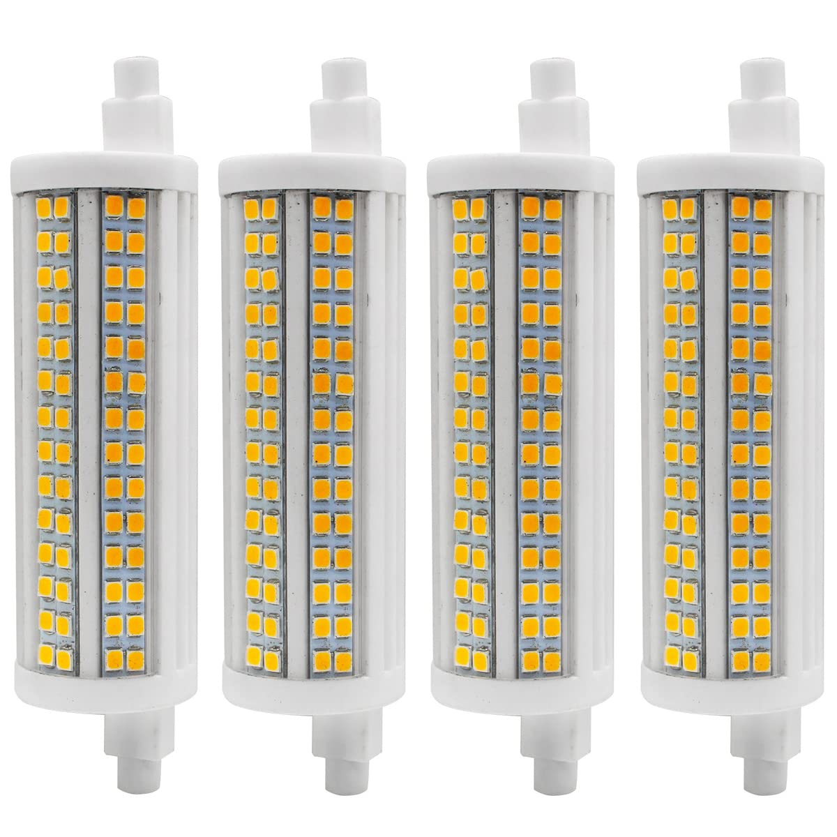 Żarówka LED TPMAFF R7s Odpowiednik 118mm 200W, 20W Podwójna podstawa J118 Reflektory R7S Żarówka 2500LM Ściemniana 3000K 4000K 6000K Żarówki LED wpuszczane o kącie świecenia 270 stopni (4-Pack)