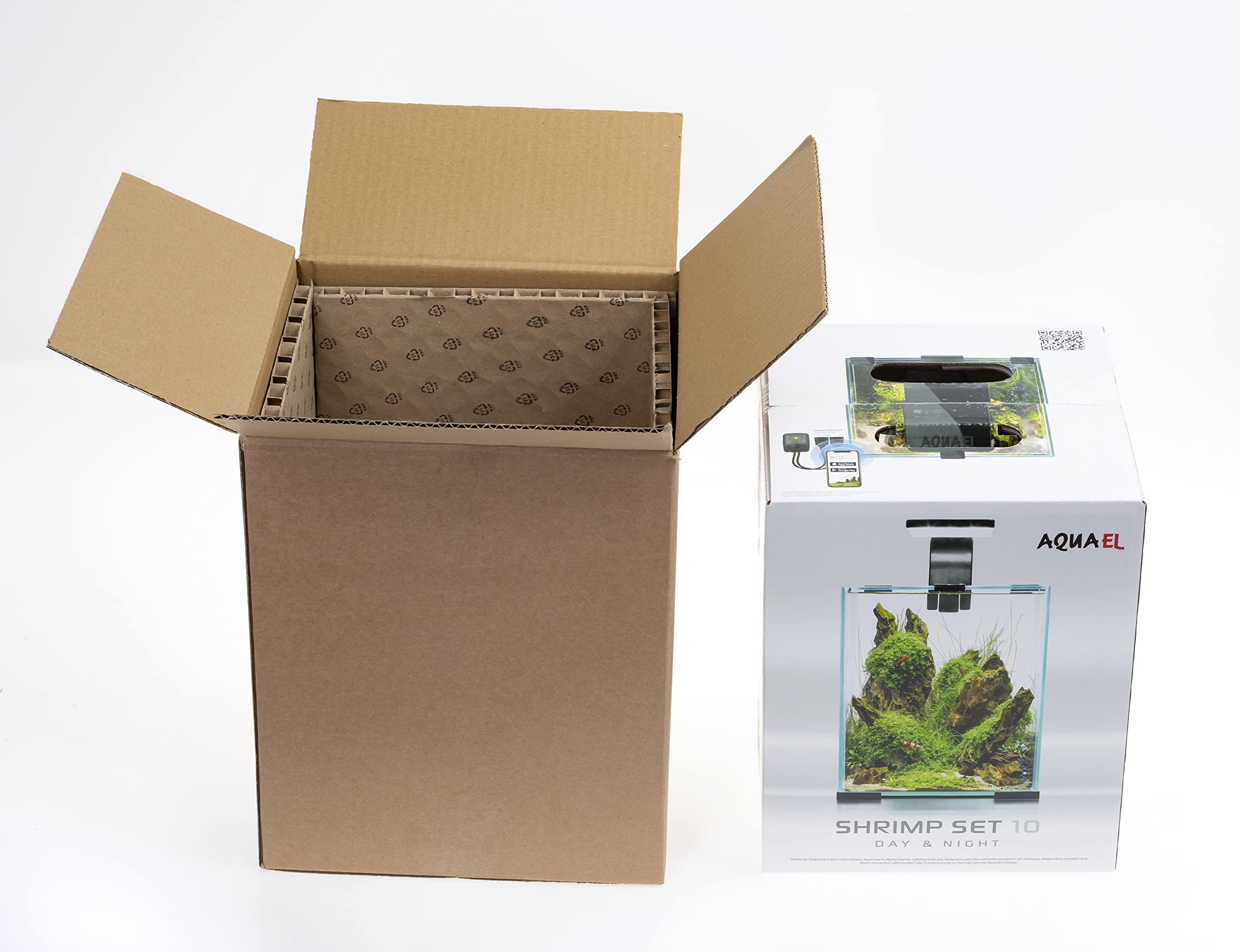 Aquael Shrimp Set SMART D&N 10 nero ECOM