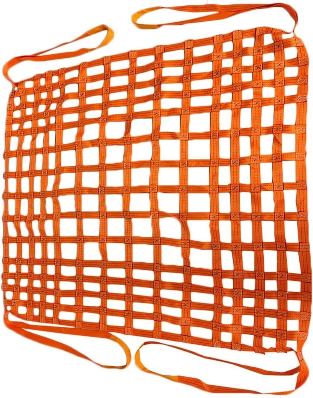 LXXW Red de elevación de carga de poliéster: red colgante de red de eslinga de carga, bolsa de elevación de carga de poliéster, carga de 0,3 a 3,5 toneladas Eslingas De Red De Elevación De Carga ( Siz