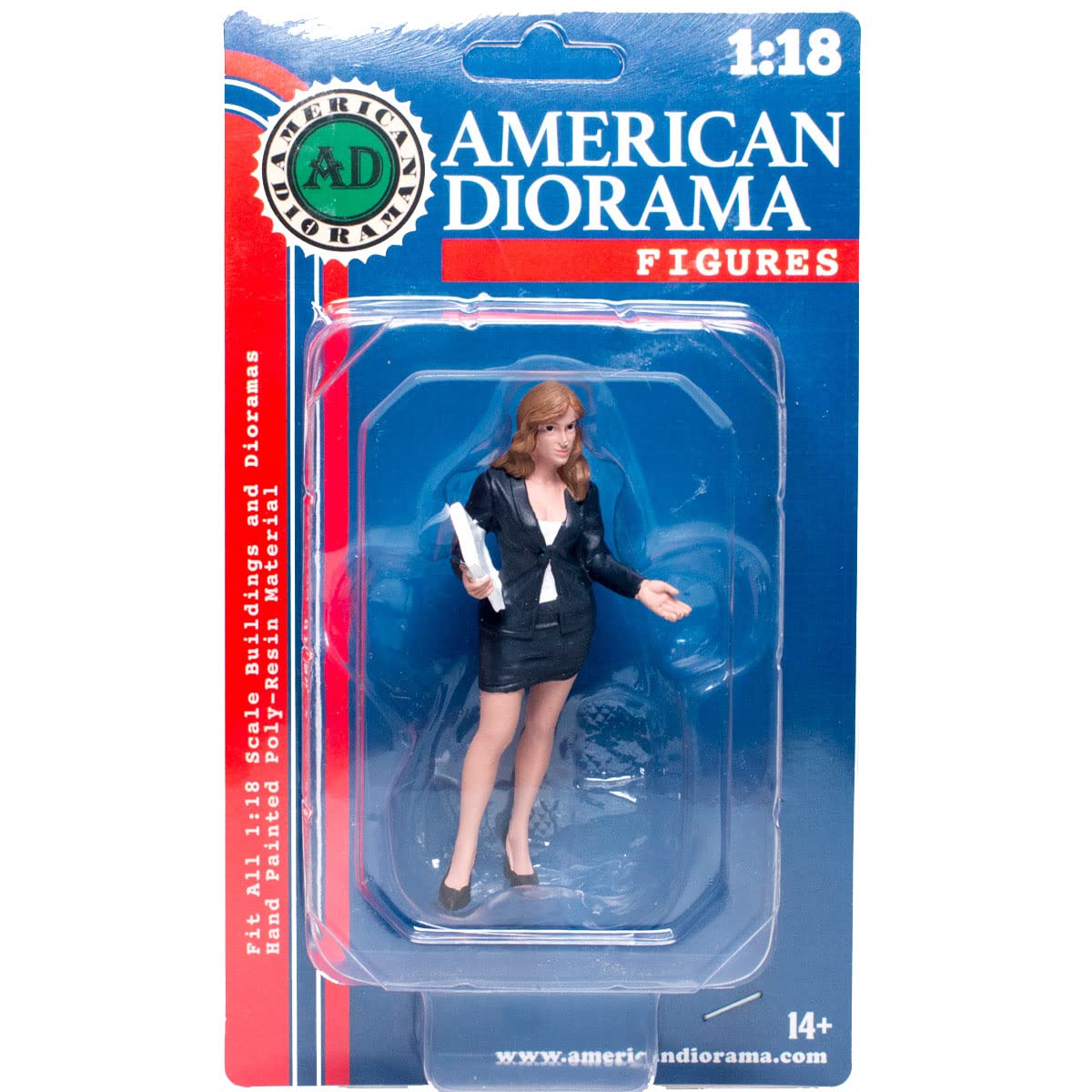 Amazon.co.jp: アメリカン ジオラマ 1/18 フィギア ディーラーシップ