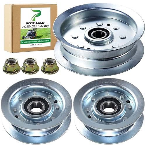 POSEAGLE GY20629 Polea tensora con polea tensora GY20067 sustituye a John Deere GY20629, GY20110, GY22082, GY20067, GY22172, Cub Cadet 756-05034,