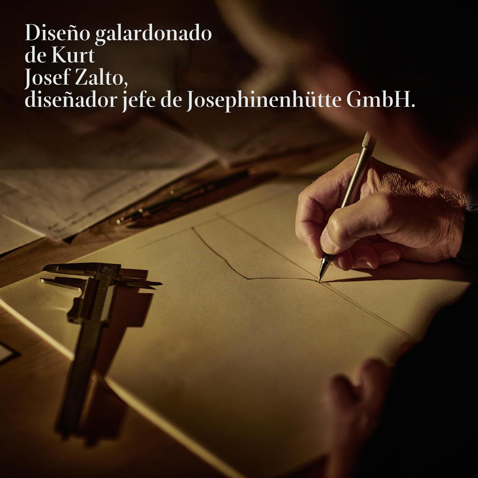 Josephinenhütte - JOSEPHINE No 3 - Copa de vino tinto - Hecho a mano - Juego de 1