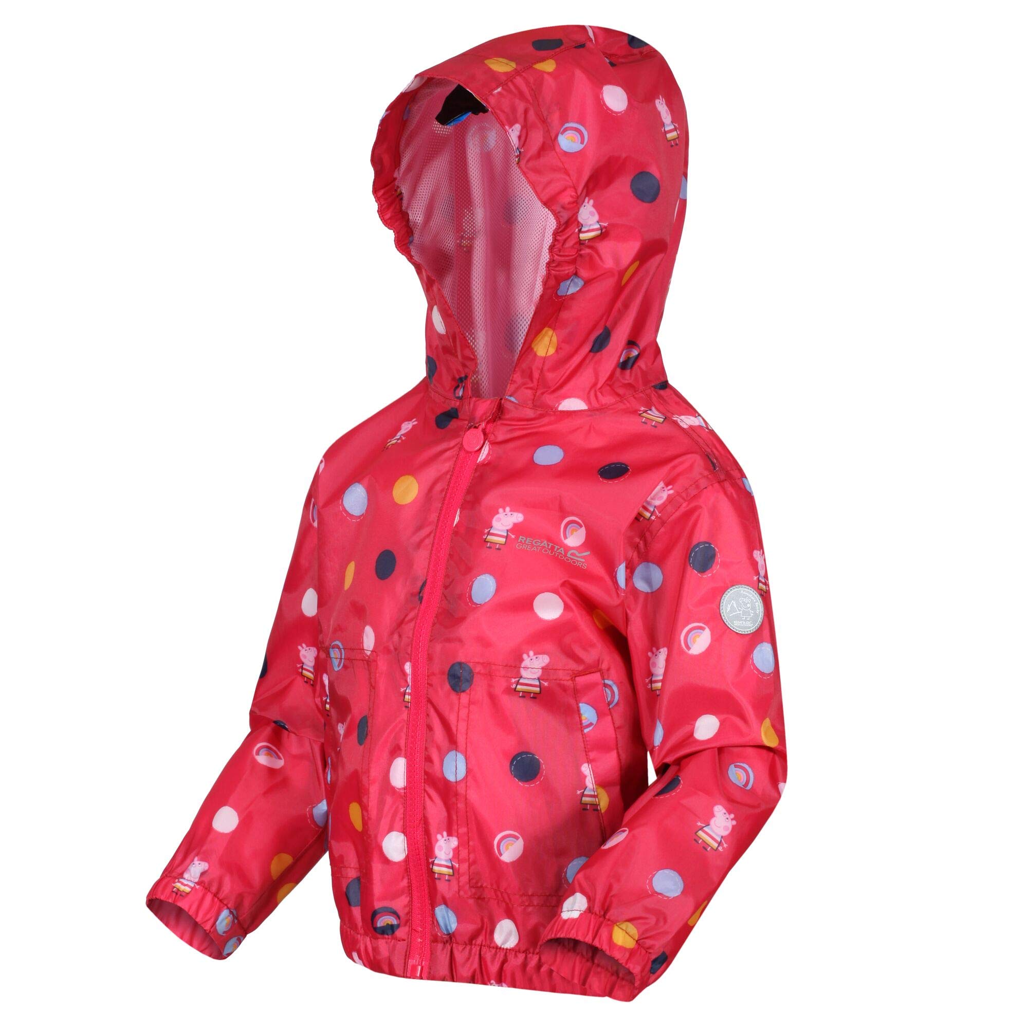 Regatta Kids’ Peppa Pig Muddy Puddle Jacket Size: 12-18 Months Unisex Kids Pink