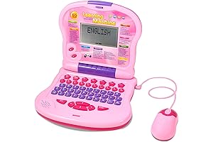 LeapFrog Computer for Kids | 65 Learning Activities | Alphabet, Words, Math,...