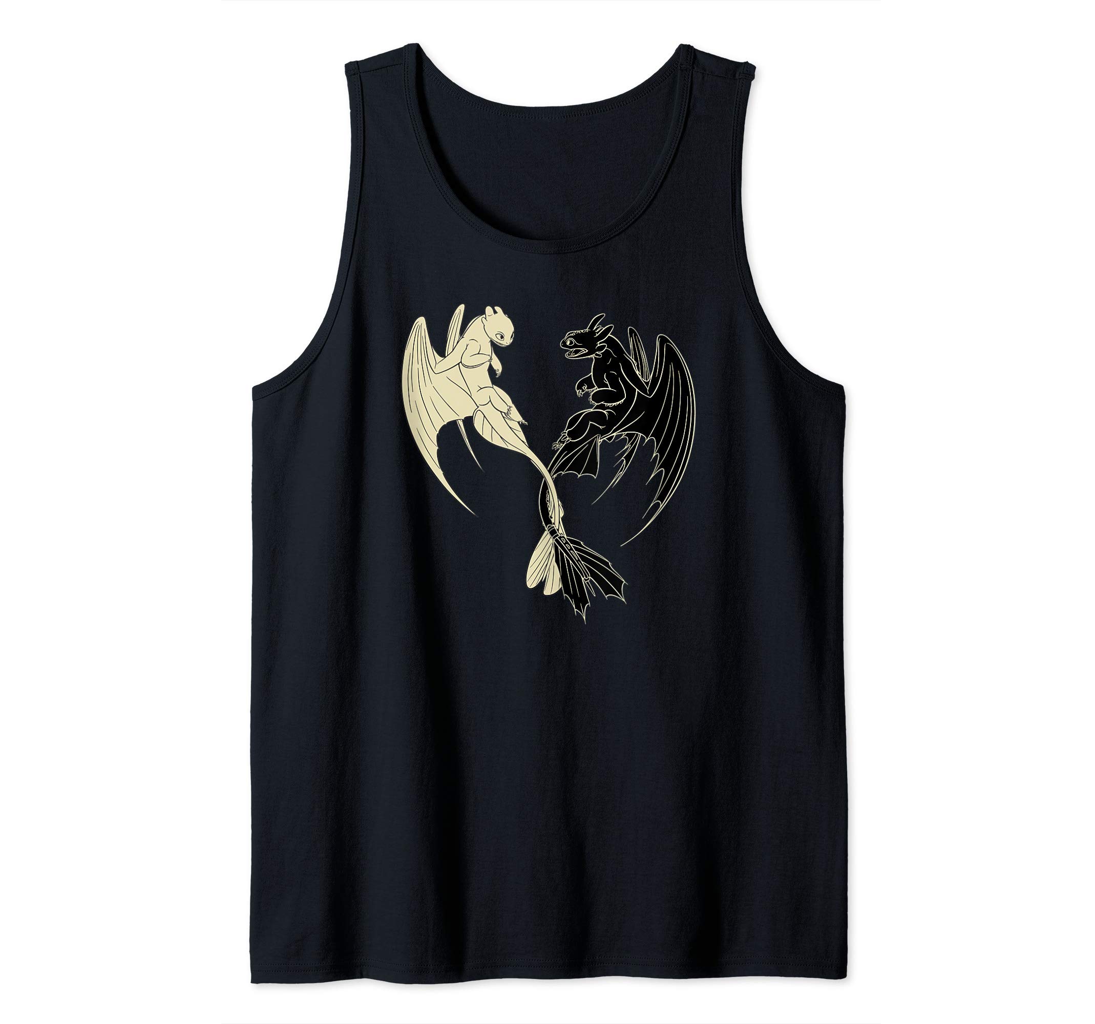 How to Train Your Dragon 3 Hidden World Lightfury Toothless Tank Top