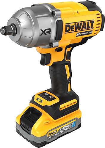 Miniatura 6 de DEWALT Llave de impacto inalámbrica MAX XR de 20 V sin escobillas alto par de 05 pulgadas con batería de 50 Ah DCF900H1
