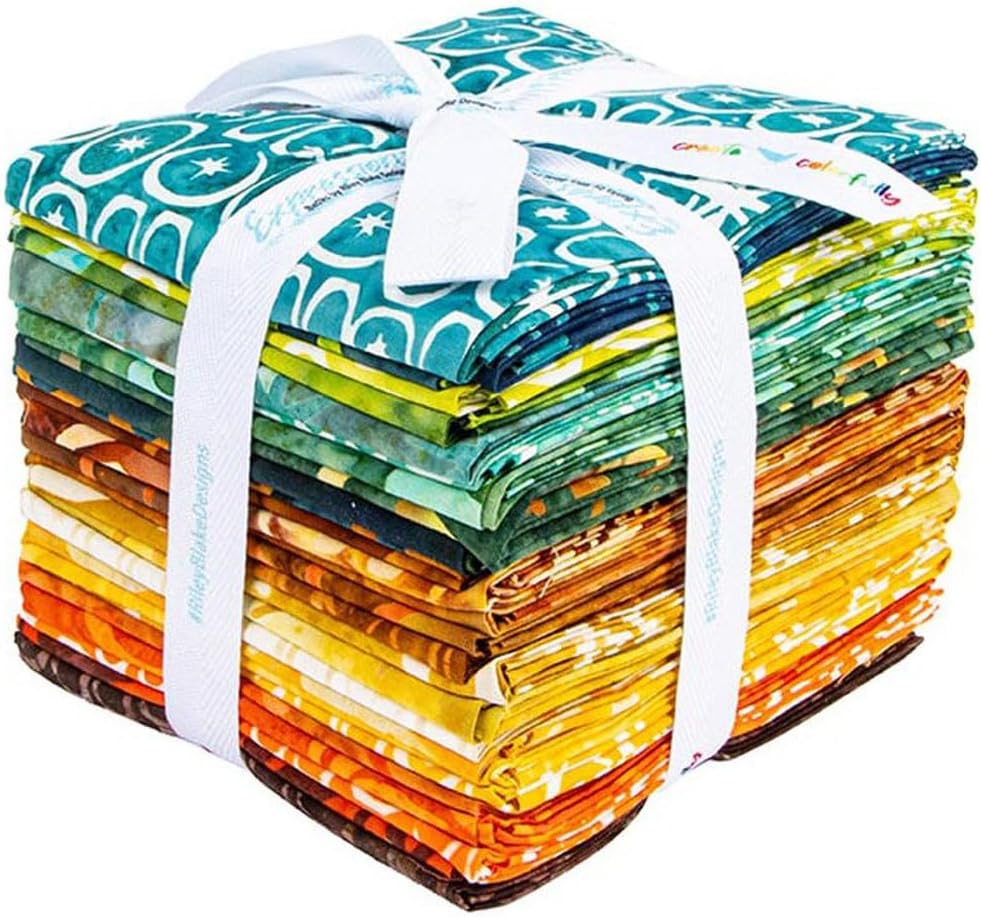 Expressions Batiks Starburst Groove 27 Fat Quarters Riley Blake Designs FQ-23578-27