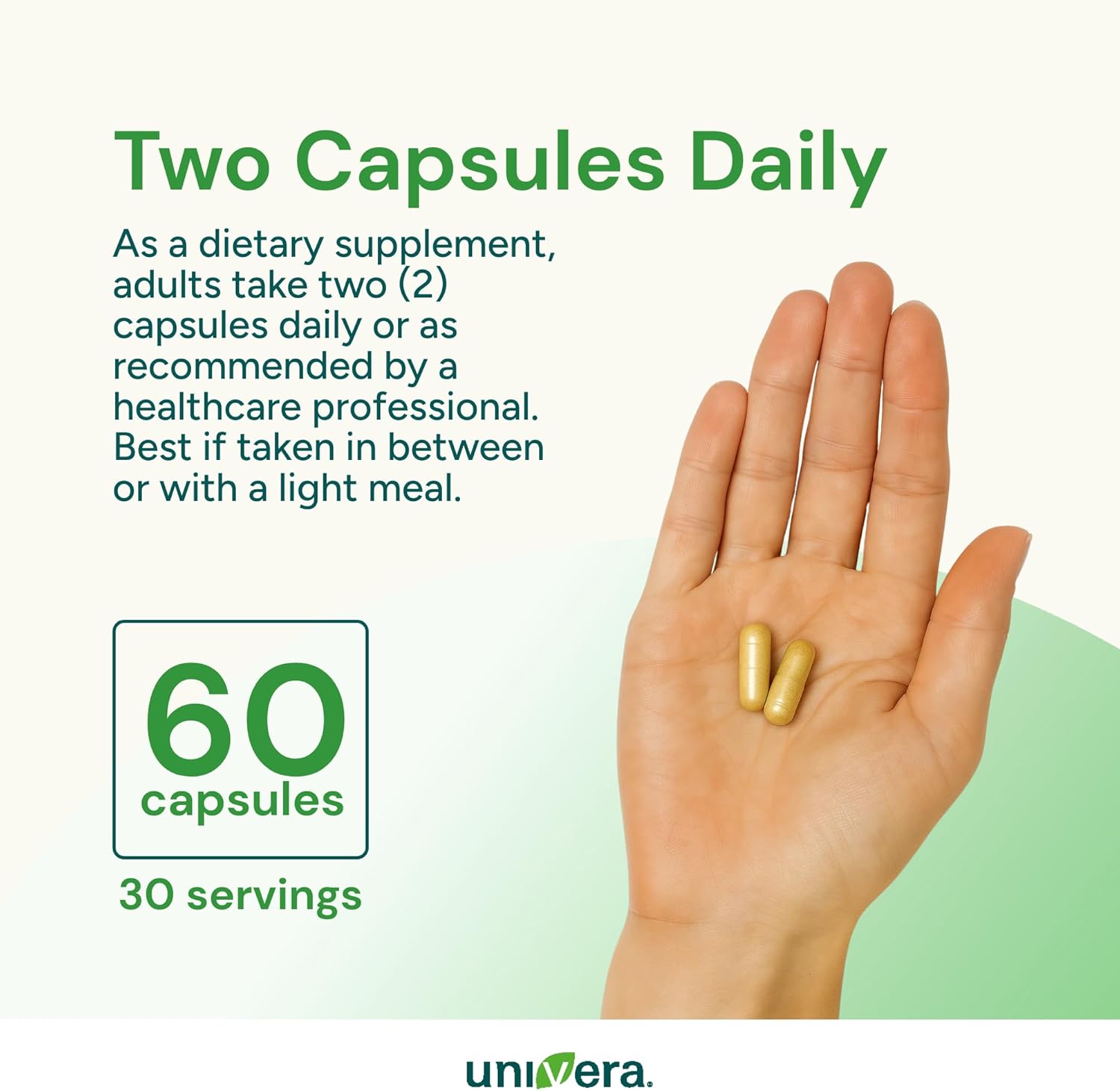 Univera Probiotics, Probiotics and Prebiotics 30 Billion CFUs with Organic Aloe Vera -14 Strains, Digestive Enzymes for Adults - Vegan, AloeBiotics, 60ct.