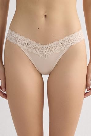 Intimissimi Lace and Microfiber 80s Style Brazilian