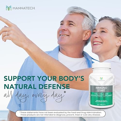 Miniatura 5 de Mannatech Suplemento ImmunoSTART apoya la respuesta inmunitaria natural del cuerpo 60 tabletas formuladas para el equilibrio inmunológico y el apoyo