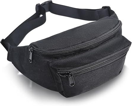 SSZYace Fanny Packs for Women Men Waist Bag Pack Belt Bag for Men Travel Hiking Running Hiking Cycling-Easy Carry Any Phone-Wallet
