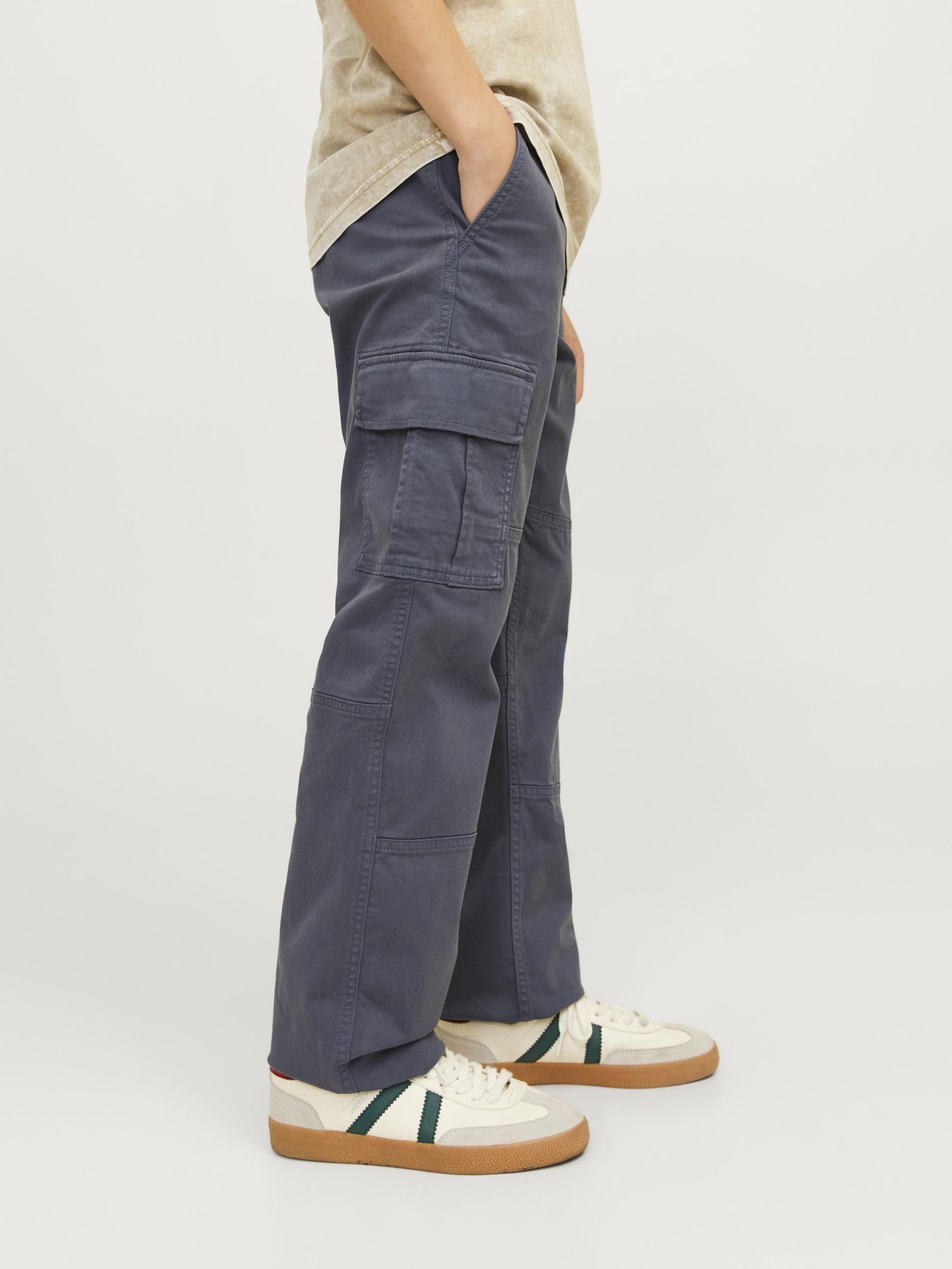 JACK & JONES Jpstkane Jjharlow Cargo Noos Jnr - bojówki Chłopcy