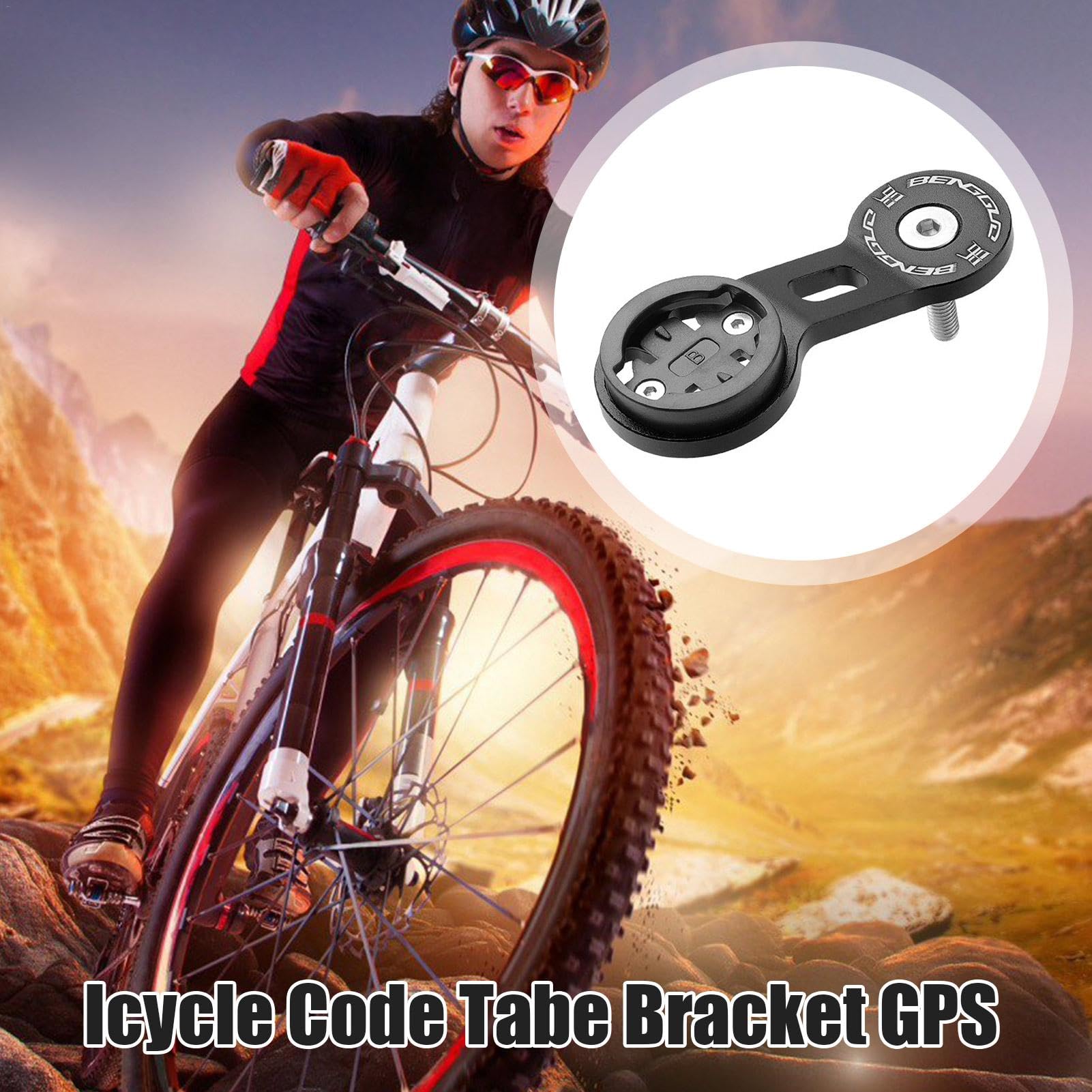 Mtb Strada Bici Da Corsa Numero Di Targa Supporto Del Supporto Pieghevole Biciclette Torcia Elettrica Del Computer Cronometro Piatto Di Staffa Di Supporto Del Supporto Di Carta - Foto 4