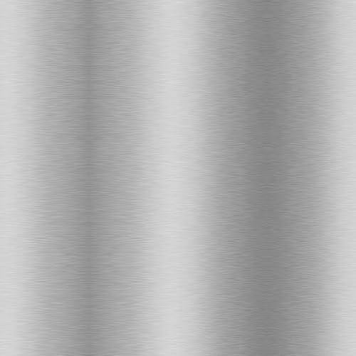 Miniatura 10 de Armen Living Nolagam - Taburete giratorio de acero inoxidable cepillado con piel sintética blanca