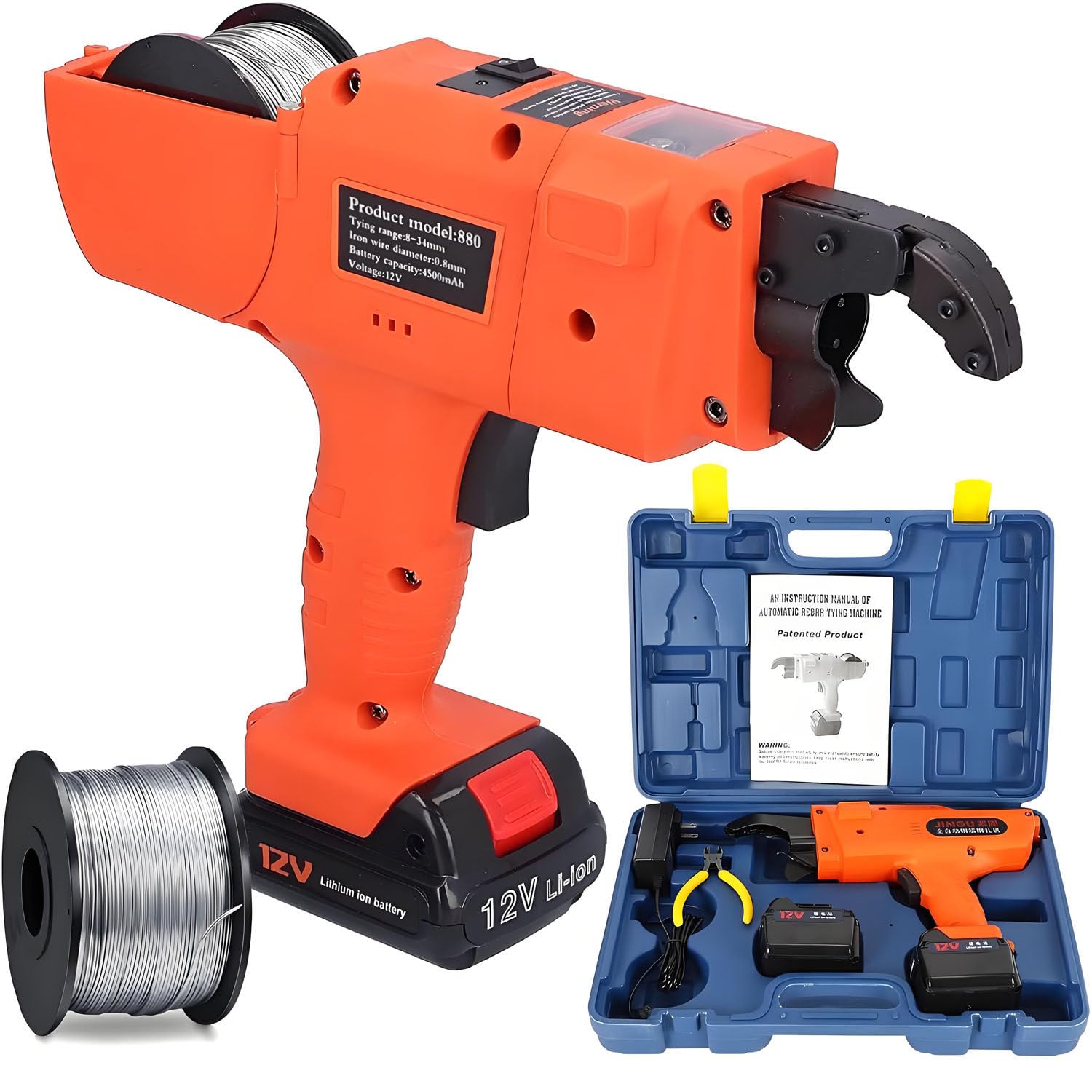 Machine de fixation automatique idéale pour poser un tuyau de sol