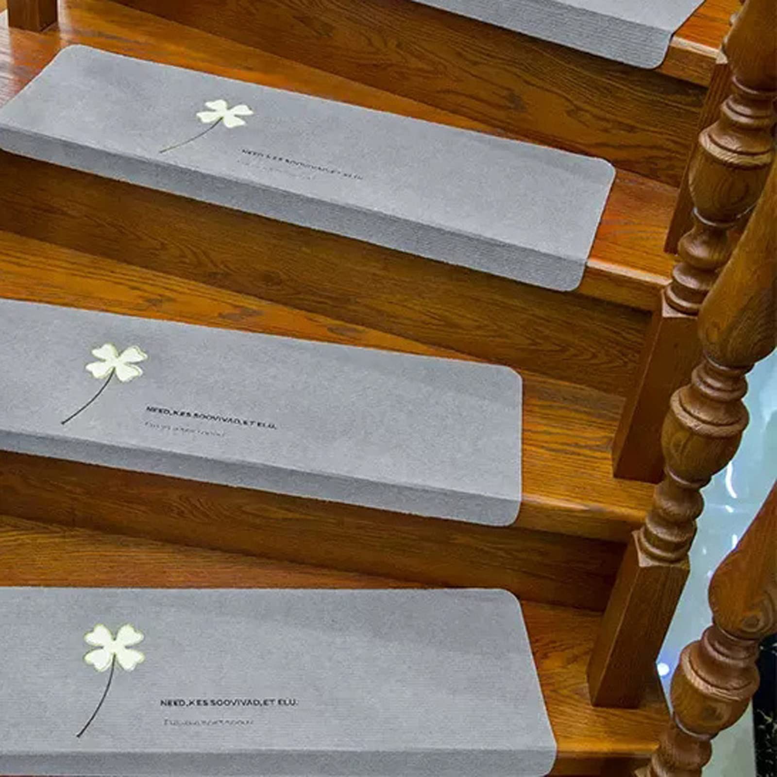 Alfombras para escaleras para mascotas y niños pequeños que evitan resbalones en el hogar familiar