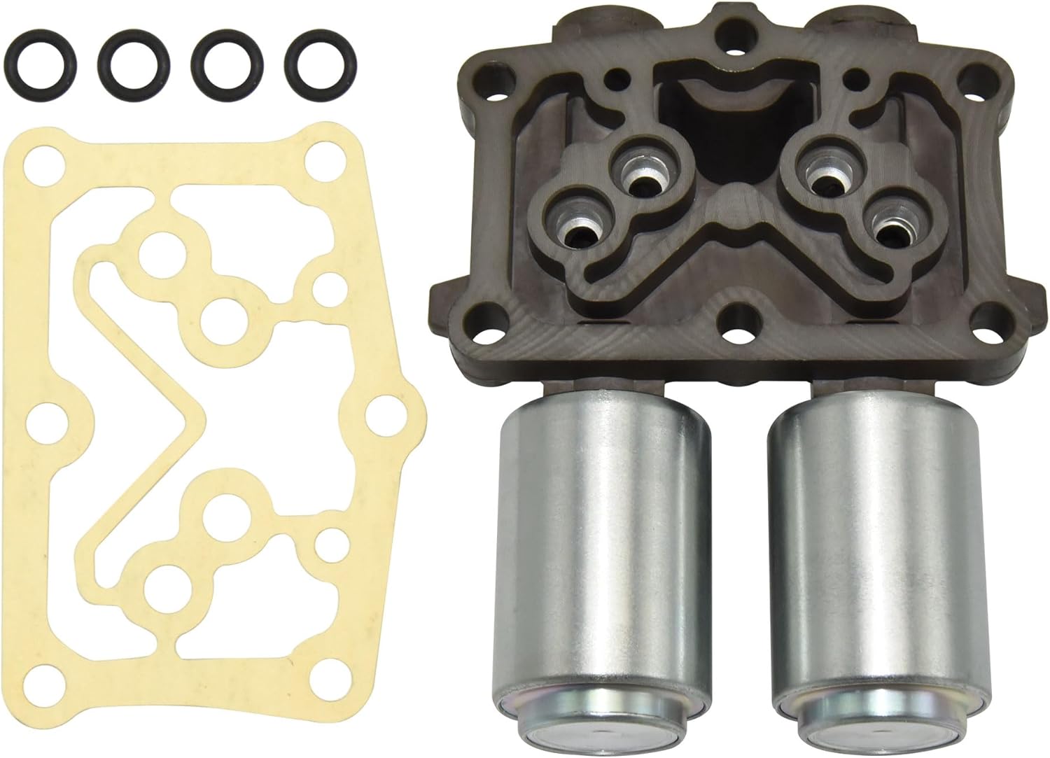 Transmission AT Clutch Dual Linear Shift Solenoid Valve 28260-RPC-004 Compatible with 2006-2011 Honda Civic 2007-2008 Honda Fit