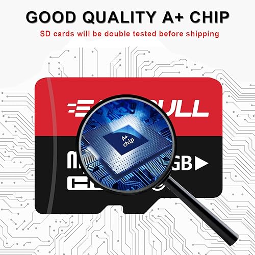Vista 18 de EASTBULL Paquete de 10 tarjetas Micro SD de 16 GB, tarjetas de memoria SD de 16 GB, video Full HD de 90 MB/s UHS-I U1 Micro SDHC Clase 10
