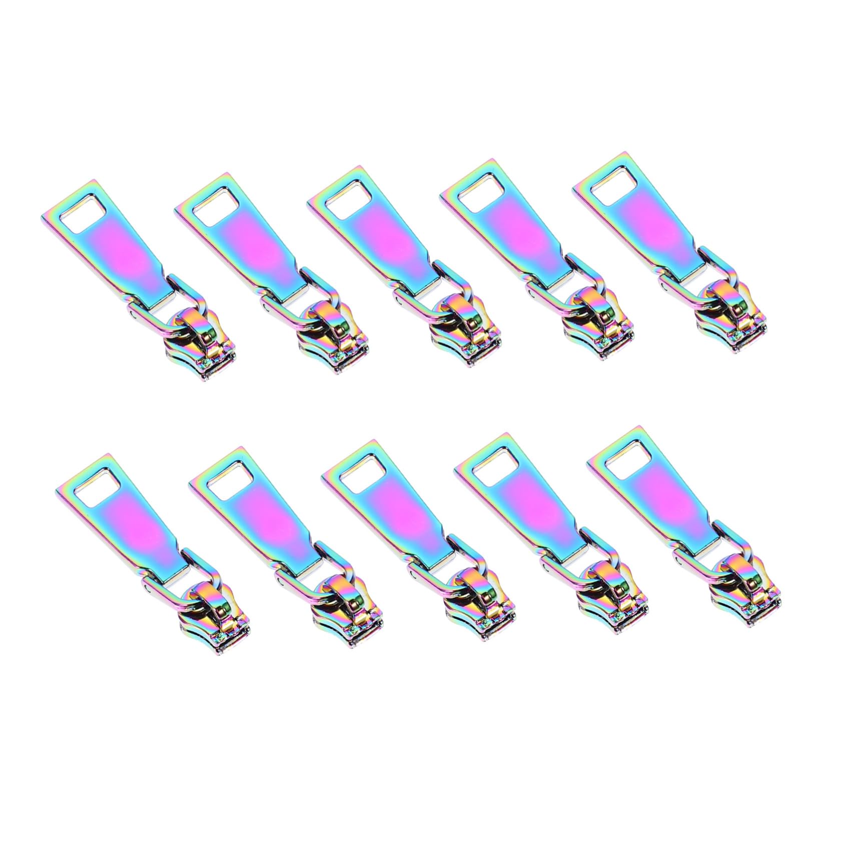 TEHAUX 30piezas Prácticos Tiradores De Cremallera Coloridos Accesorios Para Mochilas y Equipaje Reemplazo De Tiradores De Cremallera Extraíbles