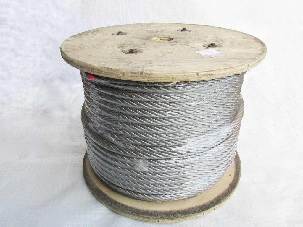 Secure Fix Direct 100M Galvanised Steel Wire Rope Cable 12Mm 6X12