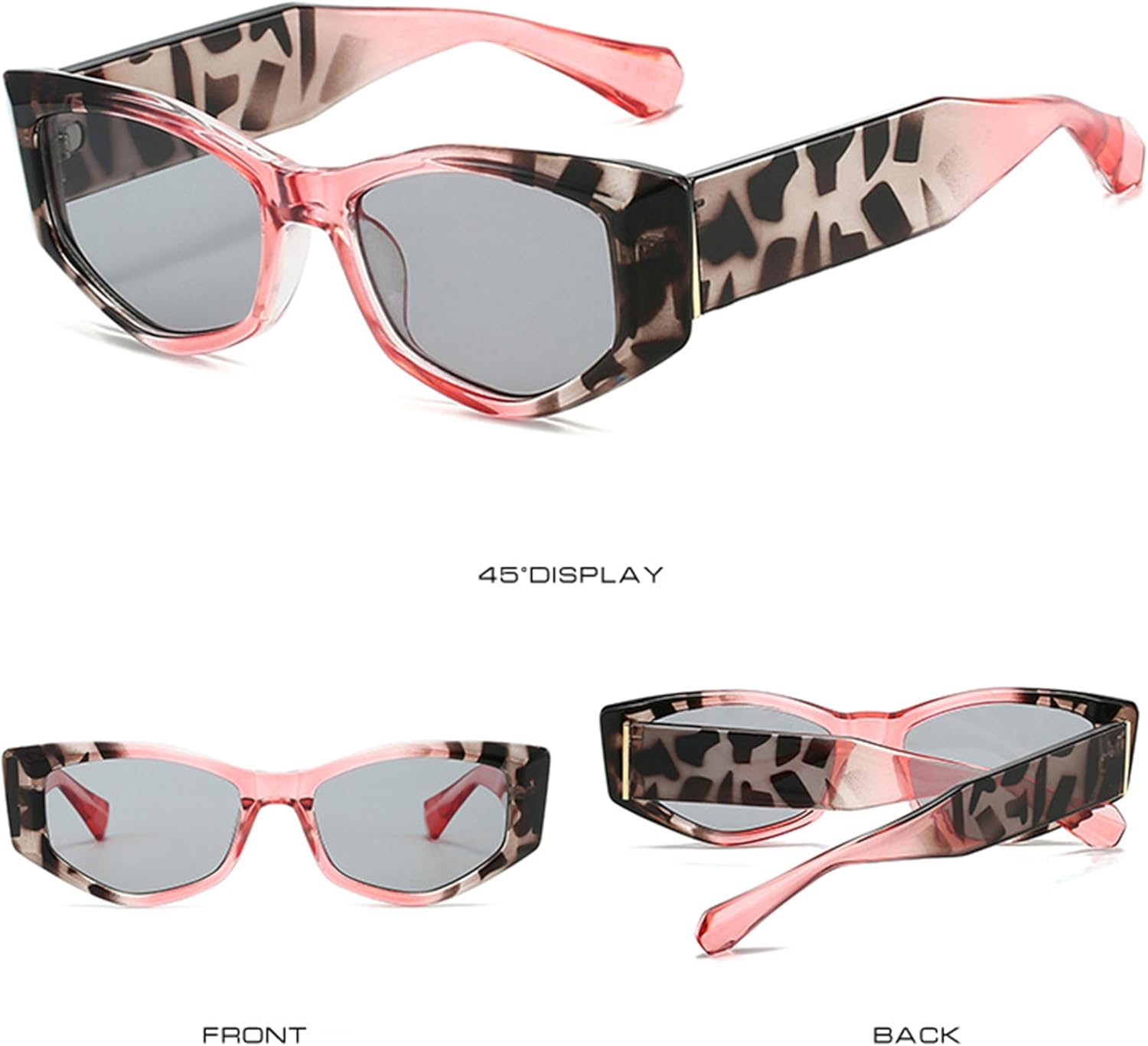 Kursan Retro Thick Frame Sunglasses for Women Men Classic 90s Chunky Sun Glasses Shades UV400 - Image 3