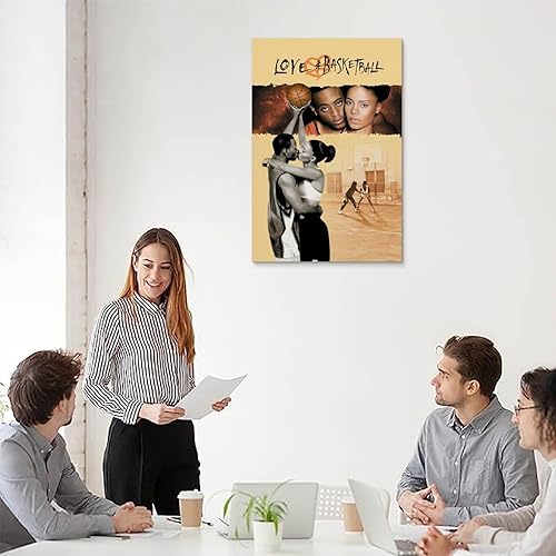 Miniatura 5 de RUIZE Póster de película de amor y baloncesto para dormitorio, lienzo estético, decoración de pared, 12 x 18 pulgadas (11.8 x 17.7 in)