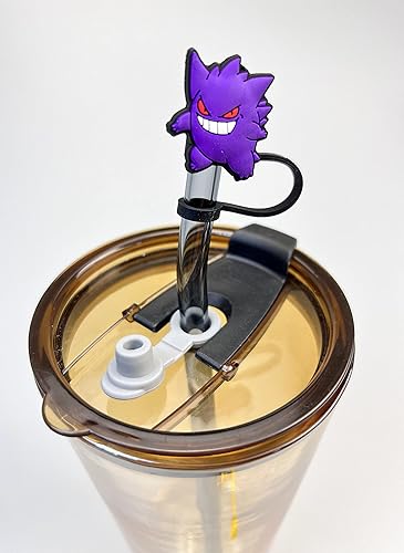 Miniatura 4 de 20 tapas de popote reutilizables de silicona reutilizables para fiestas a prueba de polvo tapones de paja para el hogar accesorios de cocina