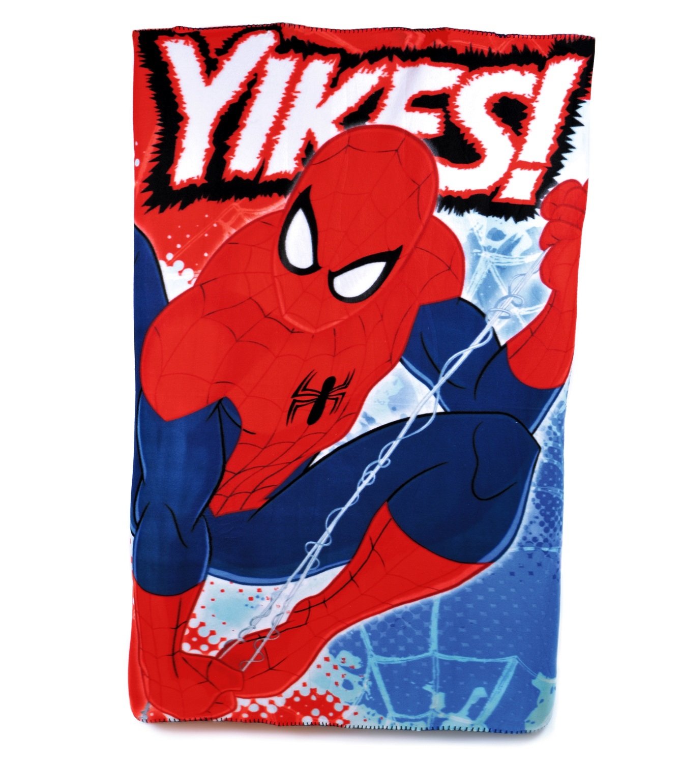 Marvel Boys Red Spiderman Fleece Blanket Yikes