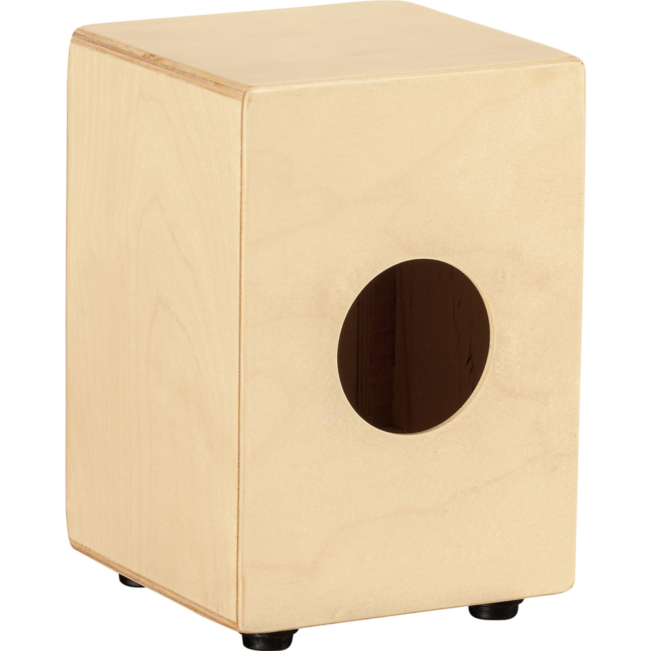 Meinl Percussion Mini Cajon Drumbox - Idée cadeau pour musiciens - Cadeau décoratif pour enfants et adultes - Surface de jeu en bois de ronce (MC1BW)