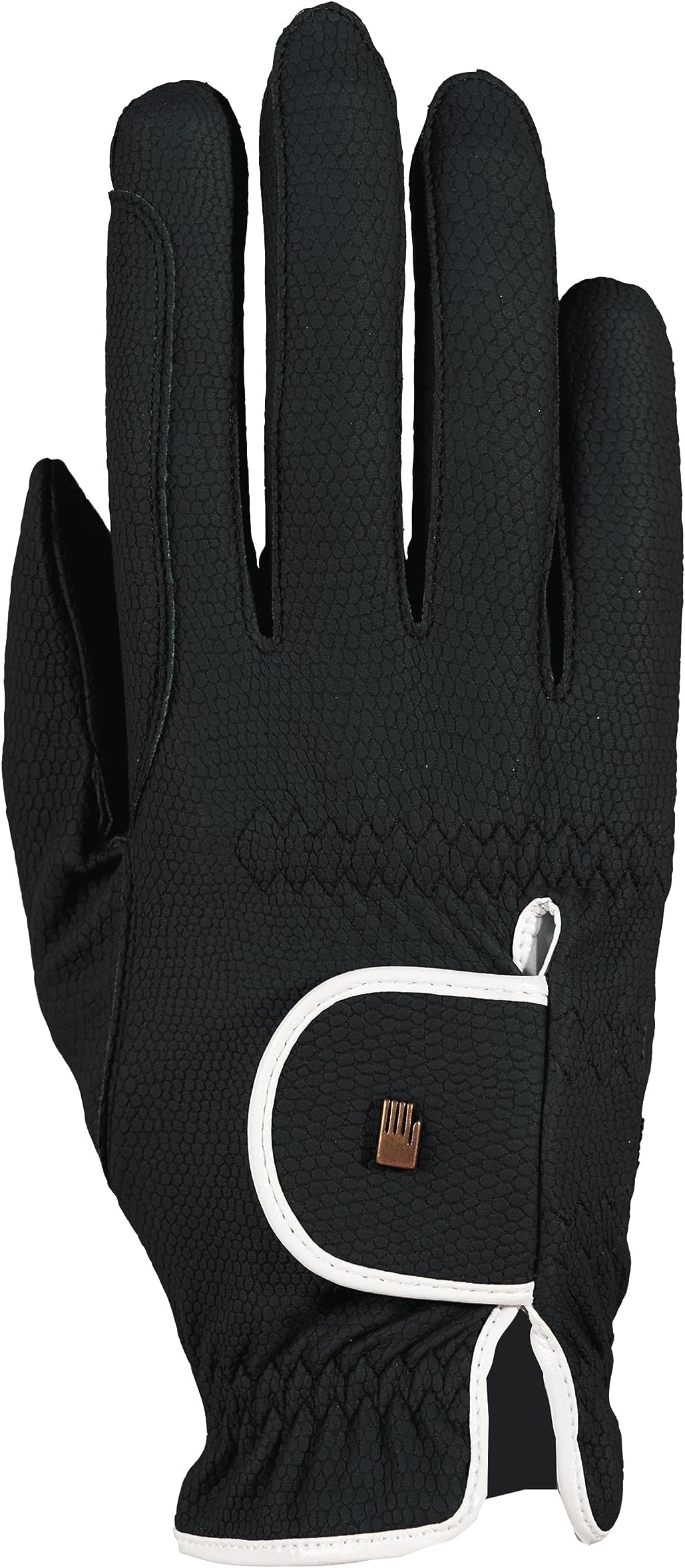 Lona Ladies Gloves 8.5 Black/White