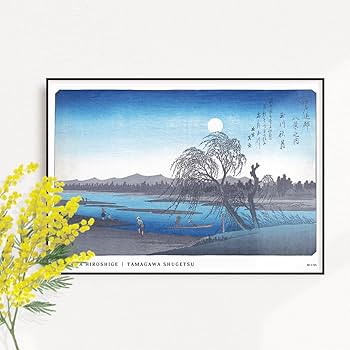 まくり　日本画　江戸時代　道中風景　紙本彩色 春の曙乙女七種 浮世絵 春画 春本 艶本 木版画 江戸時代 色刷七