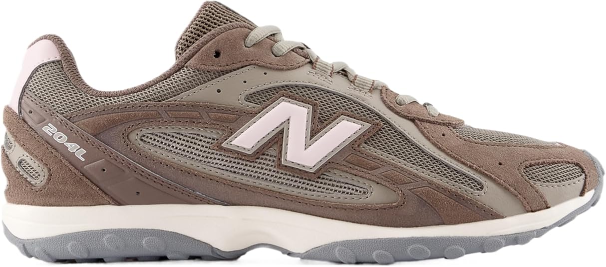 Amazon | New Balance ユニセックス 大人用 204L スニーカー, ブラウン 