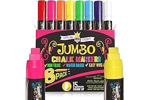 Jumbo Liquid Chalk Markers: Elevate Your Creations