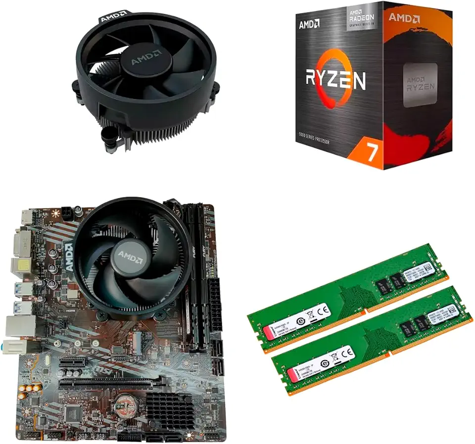 KIT UPGRADE AMD RYZEN 7 5700G, 16GB DDR4 3200MHZ, MB A520