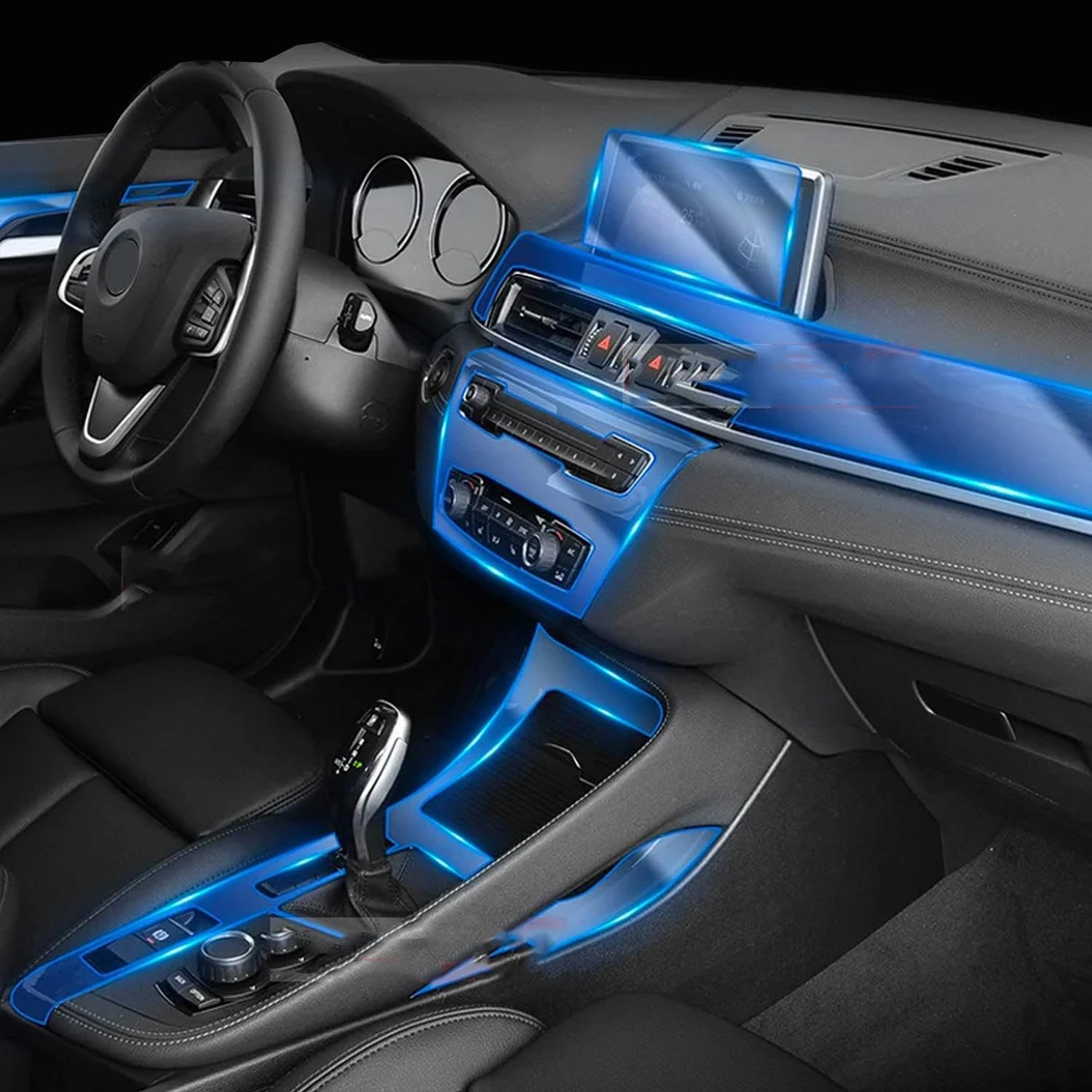 Film protecteur d'écran TPU BMW X1 X2 protection anti-traces et transparente auto