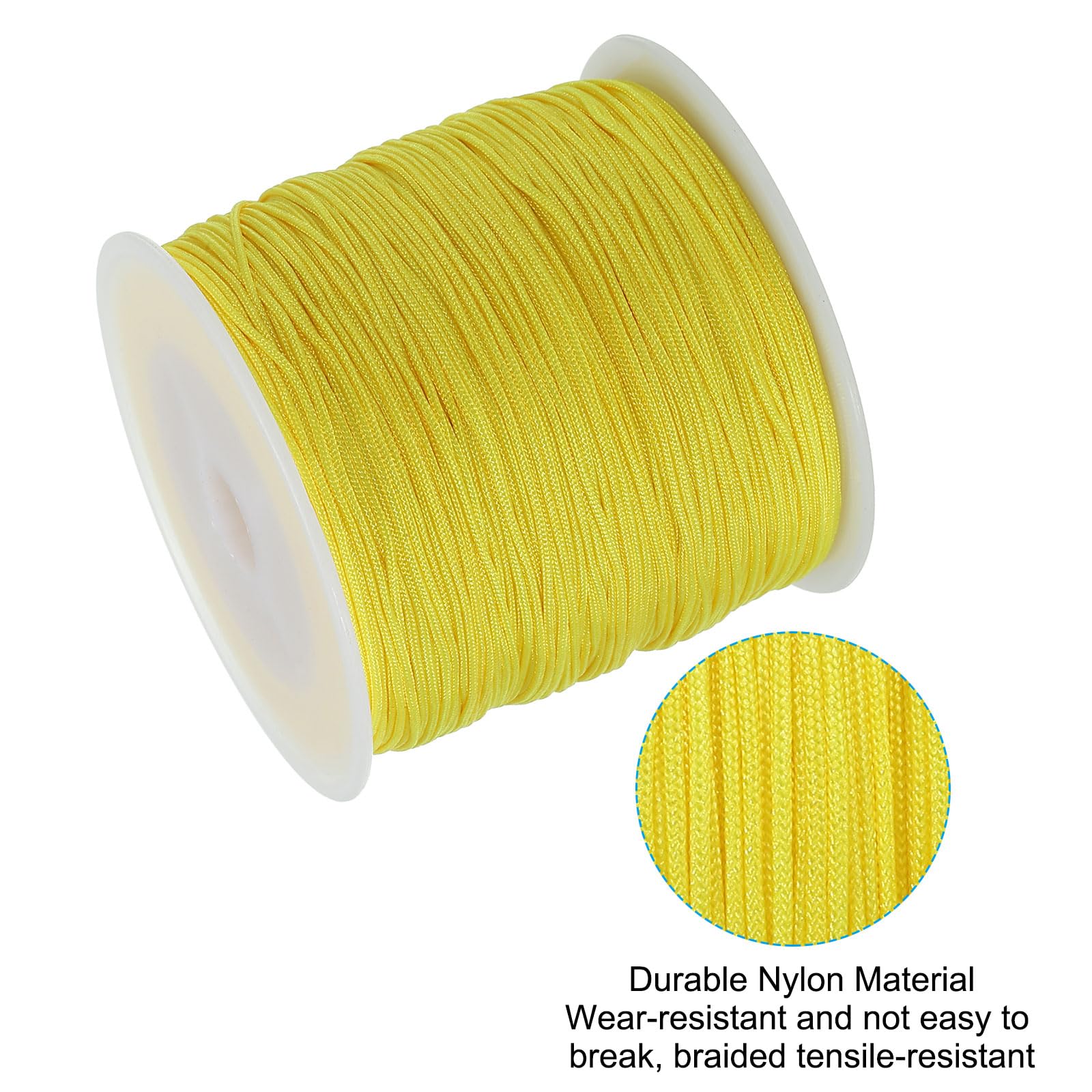 PATIKIL 0.8mm x 109 Yard Nylon Satin Cord - Image 4