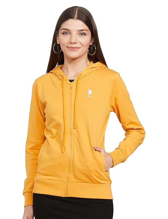 U.S. POLO ASSN. Women's Cotton Turtle Neck Sweatshirt