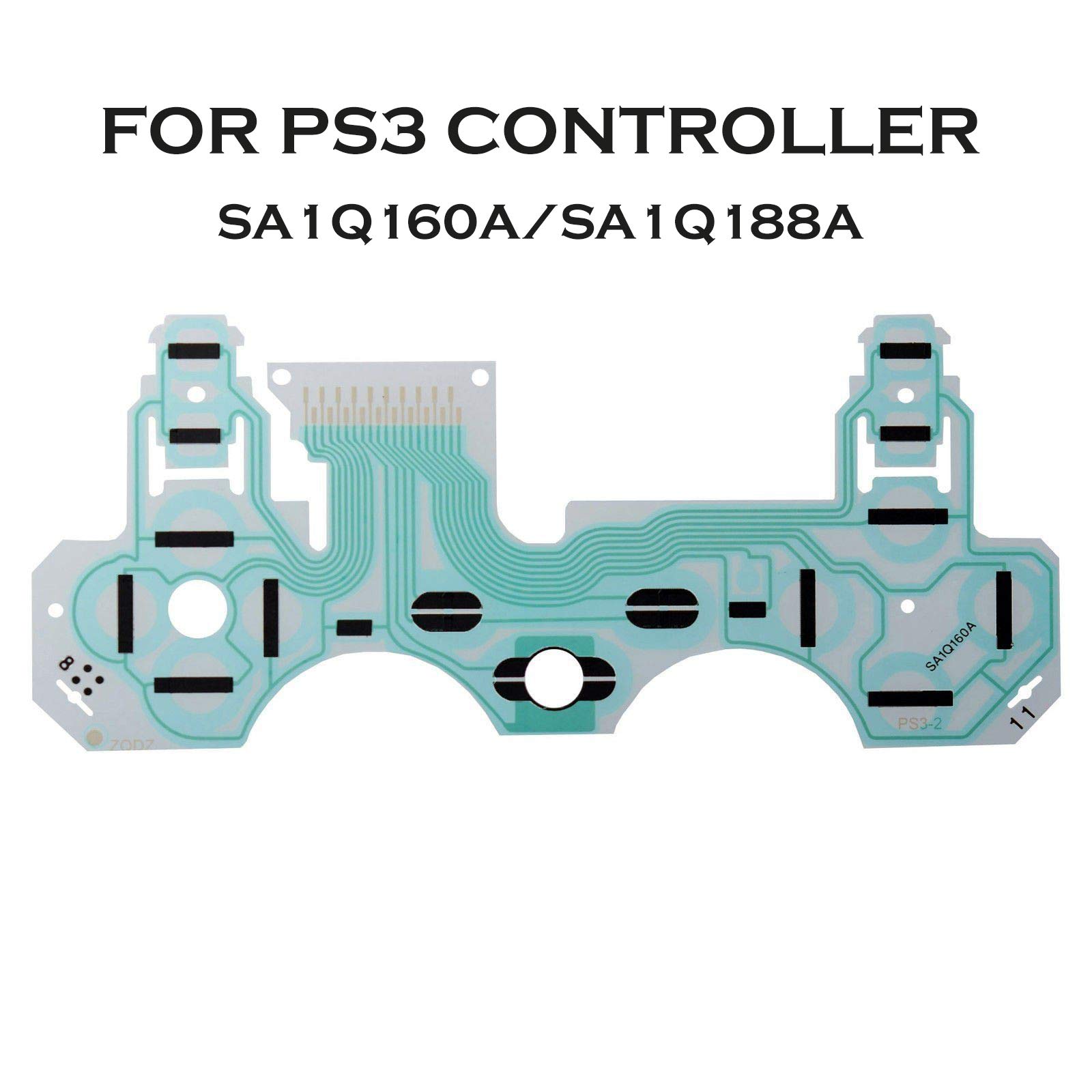 TCOS TECH Replacement Board Button Ribbon Cable Conductive Film Sheet for PS3 Wireless Controller - SA1Q160A/SA1Q188A-picture-13