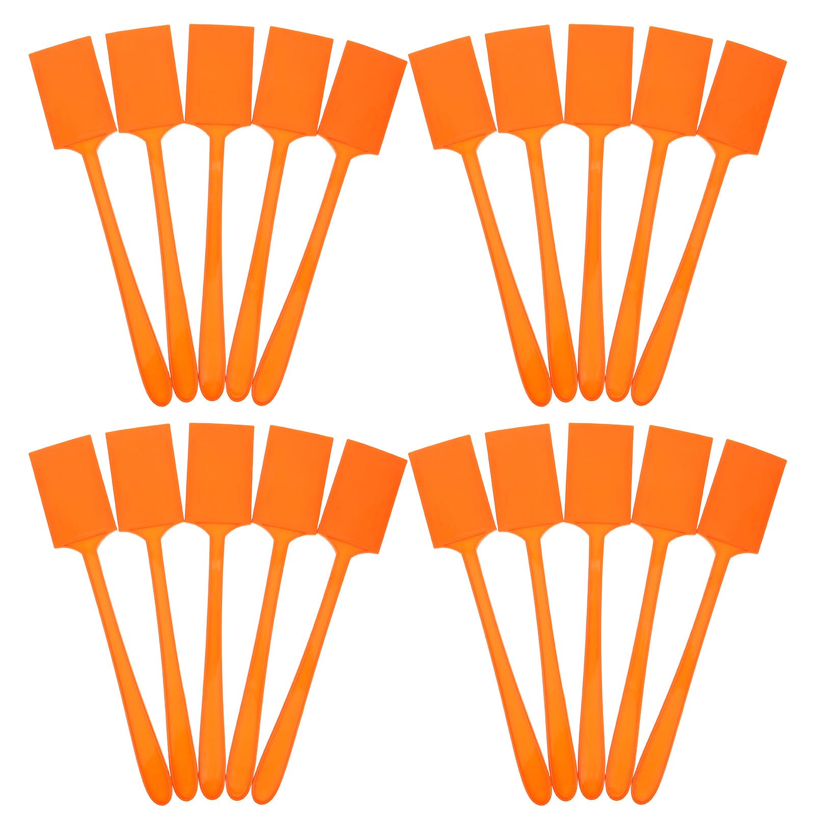 Bastone Raccogli Carta per Parcheggio Auto 20 Pezzi Plastica Arancia