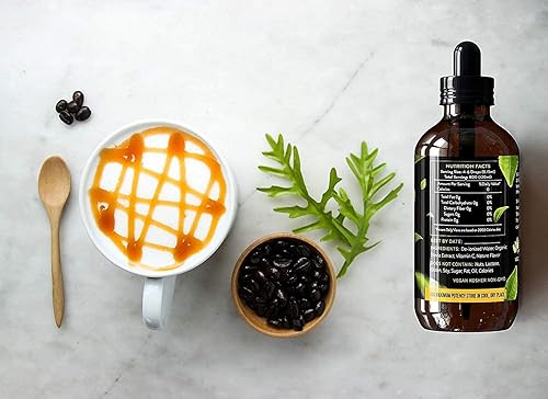 Miniatura 2 de Botella líquida de gotas de stevia de caramelo de caramelo de caramelo de caramelo de caramelo 4 onzas nuestro edulcorante cero calorías 800