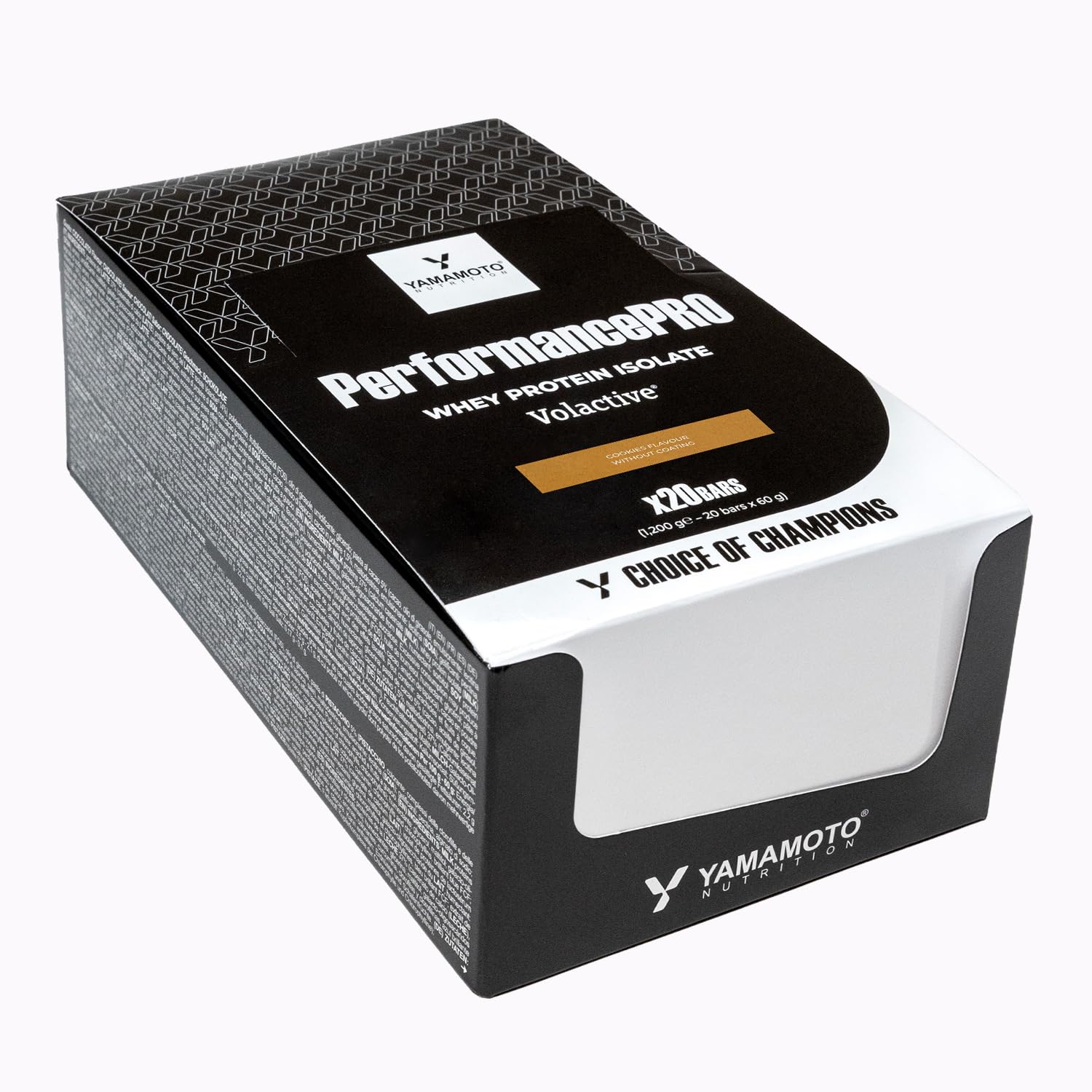 Yamamoto Nutrition PerformancePRO Bar, Barretta Non Ricoperta con 22 g di Proteine del Latte Isolate di Volactive, Gusto Pistacchio