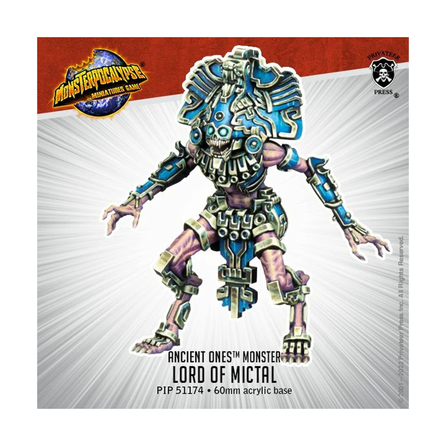 Privateer Press Monsterpocalypse: Ancient Ones Monster - Lord of Mictal