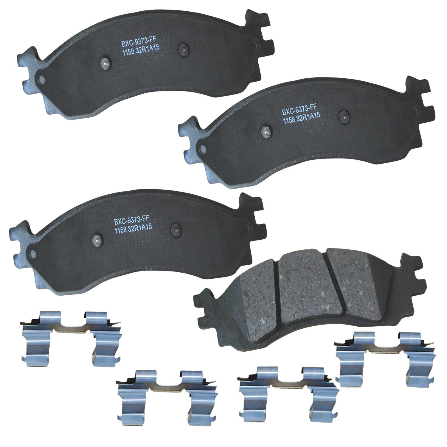 Bendix Premium SBC1158 Ceramic Front Brake Pads for Ford Explorer 2010-2006, Explorer Sport Trac 2010-2007, Taurus 2012-2010, Mercury Mountaineer 2010-2006