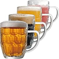 Vista 7 de Taza de cerveza Dimple Stein - 20 oz (paquete de 4)