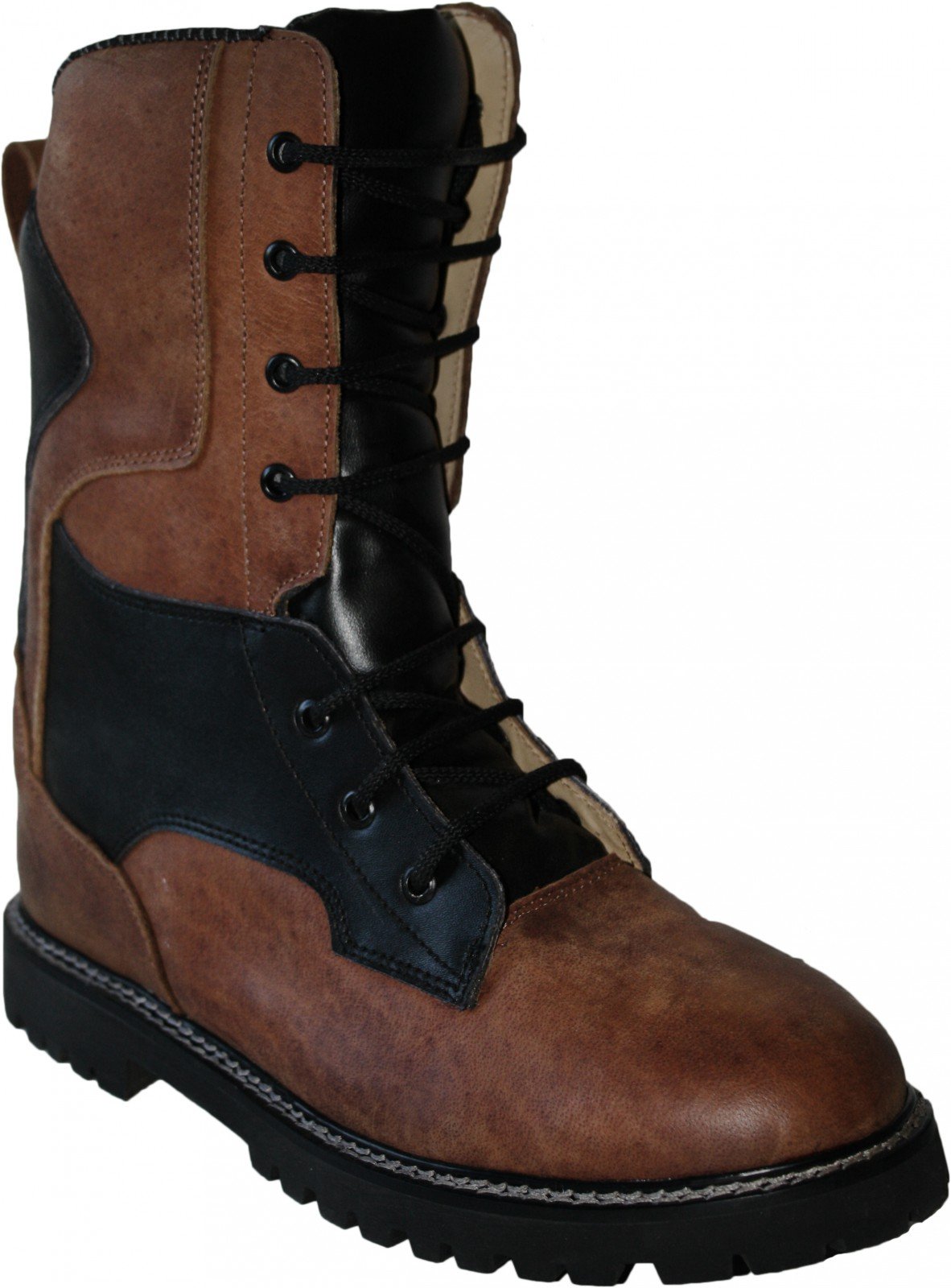 German Wear Freizeit Wanderstiefel Jagdstiefel Stiefel aus Nubuckleder Braun