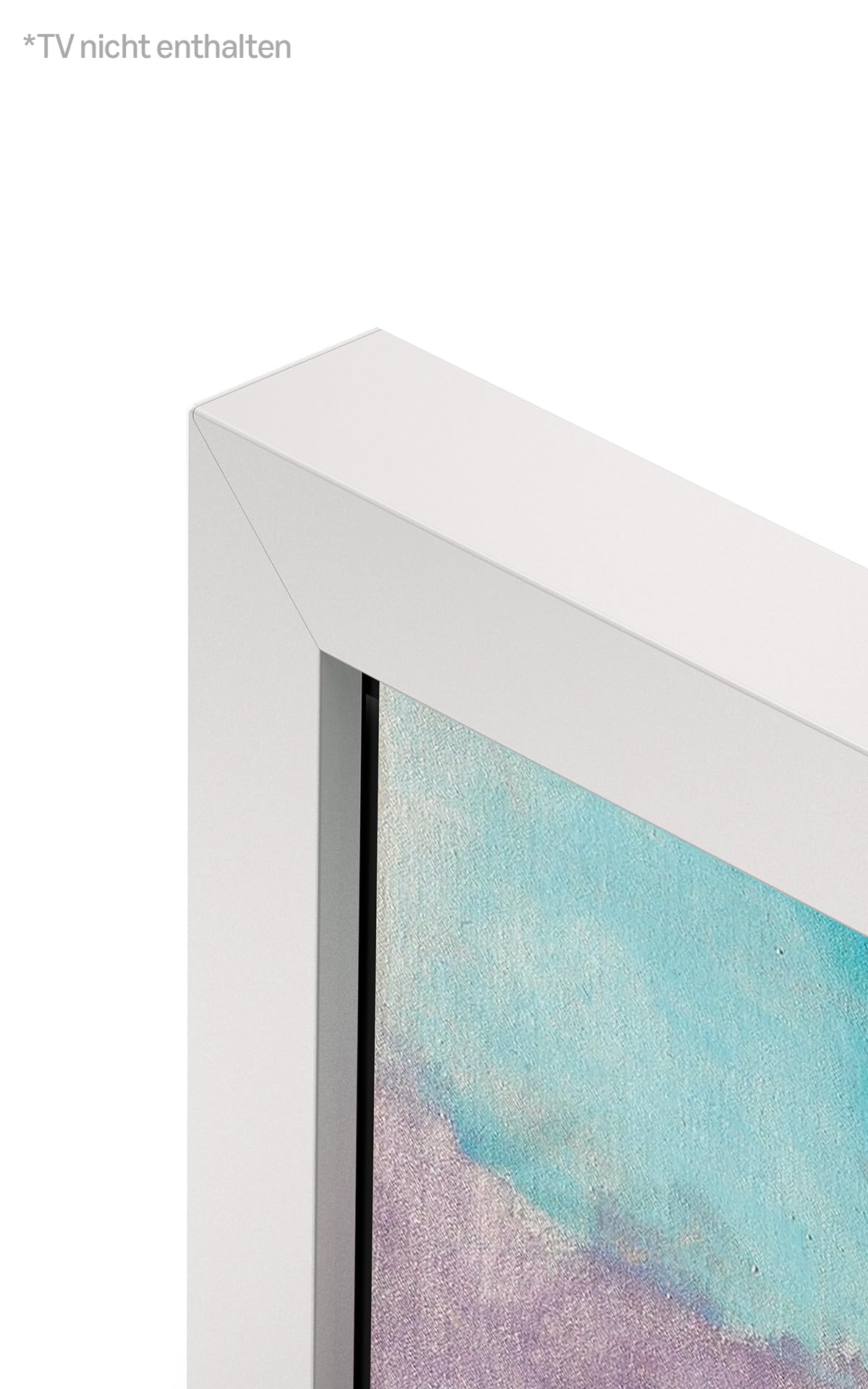 Amazon Ember Artline-Rahmen Mattweiss für den 55-Zoll-Lifestyle-TV