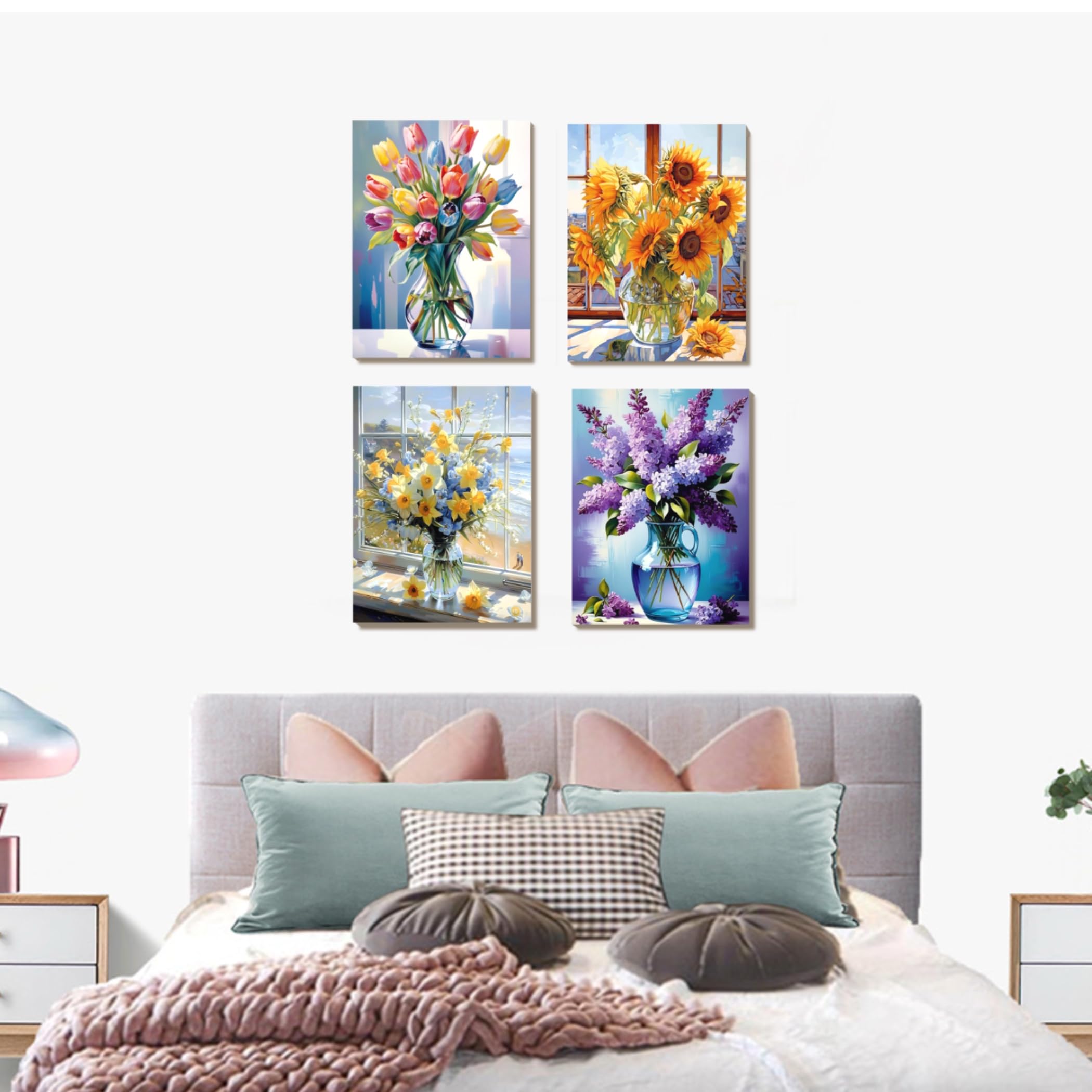 Muzagroo Art DIY Diamond Painting Kit, Suitable for Adults 5D Diamond Art Kit, Beginner-Friendly Diamond Painting - Image 3