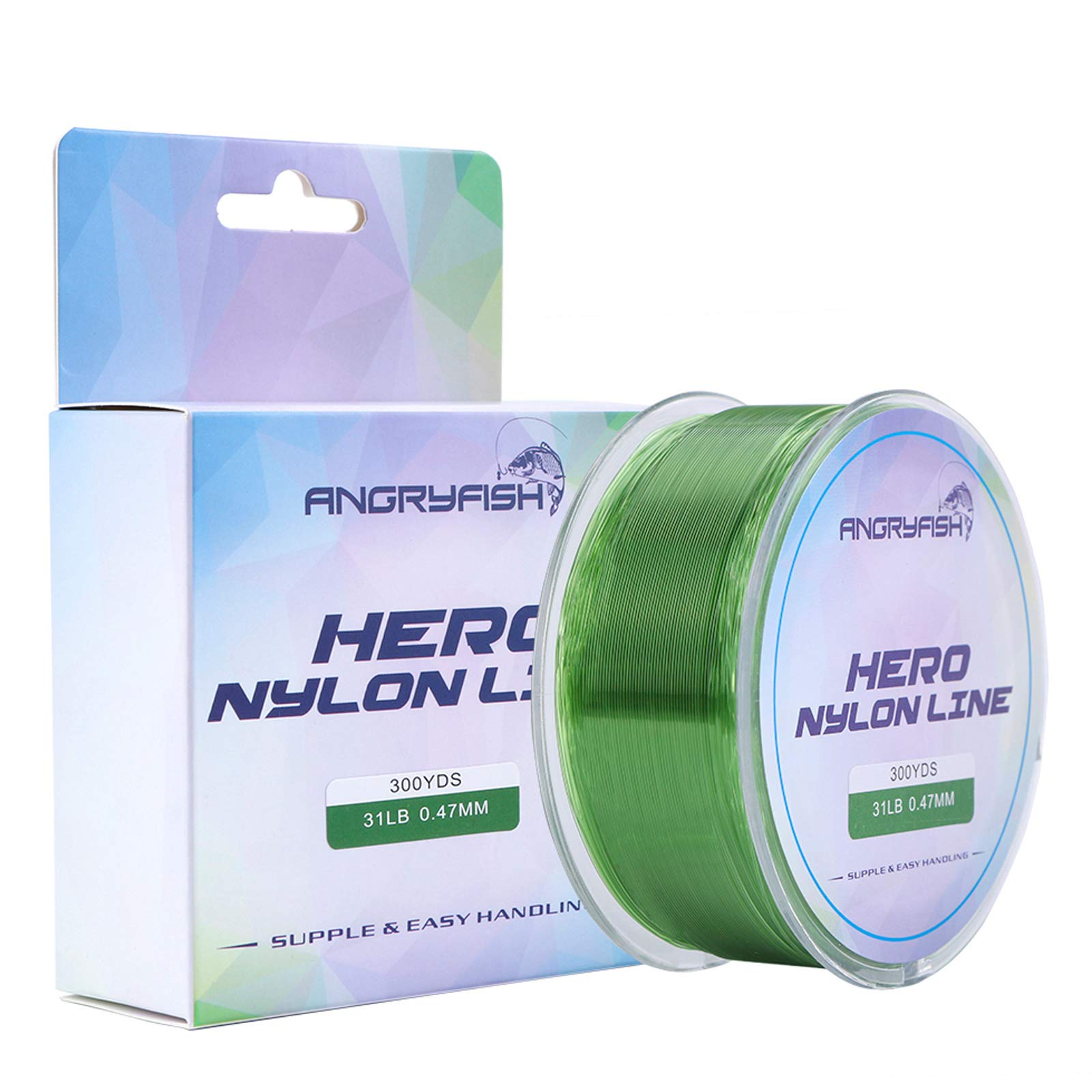 Buy ANGRYFISH Nylon Fishing Line 300MMonofilament Fishing LineSuper