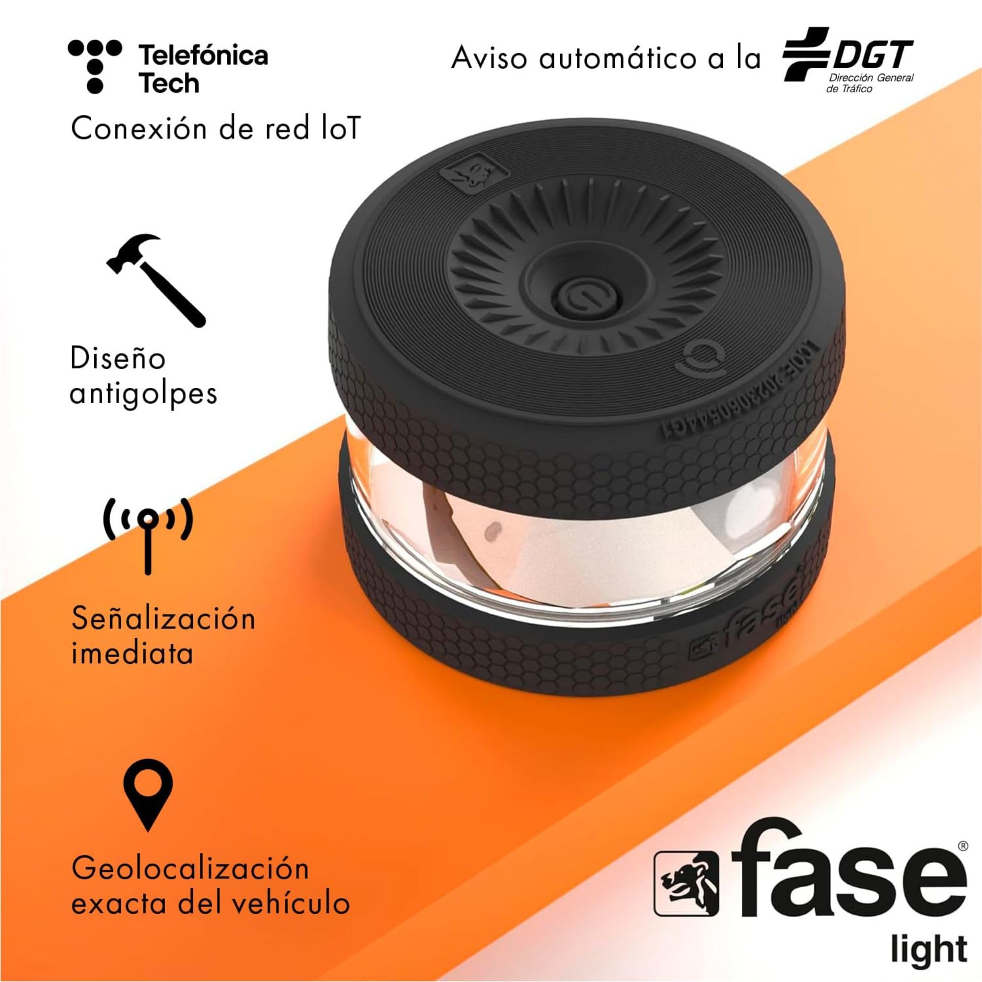 Baliza FASELIGHT V16 IoT Conectada Gafas nocturnas de regalo