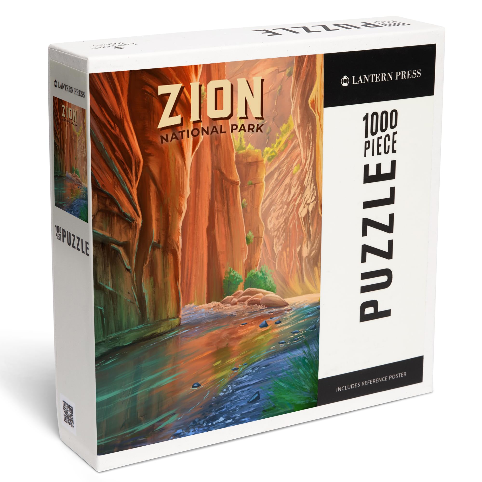 Amazon.com: Lantern Press “Zion Narrows” 1000-Piece Random Cut